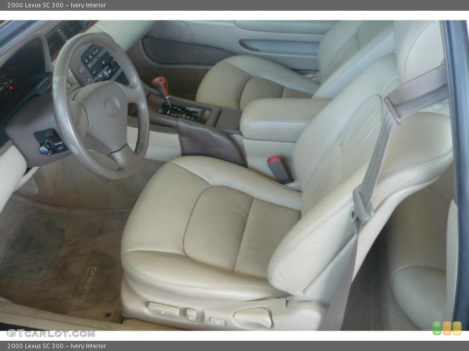 Ivory Interior Photo for the 2000 Lexus SC 300 #49741879