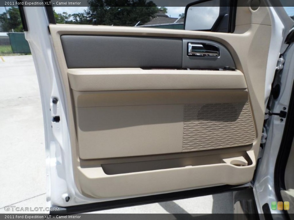 Camel Interior Door Panel for the 2011 Ford Expedition XLT #49742086