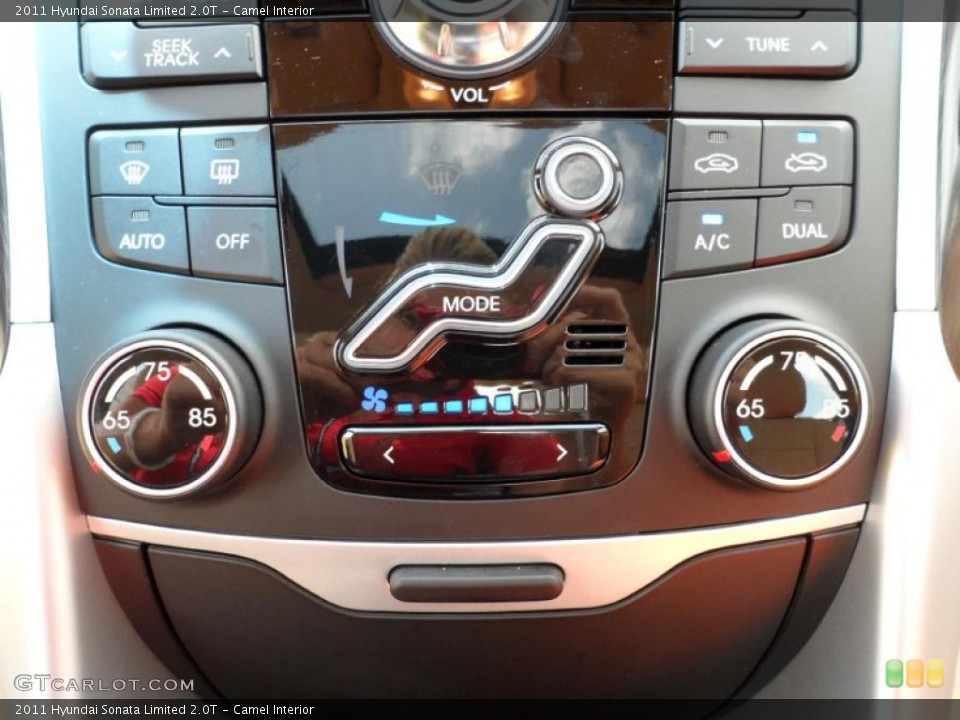 Camel Interior Controls for the 2011 Hyundai Sonata Limited 2.0T #49742860