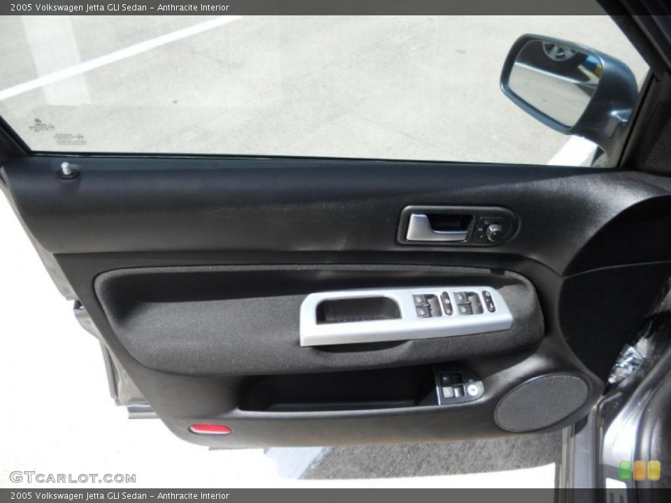 Anthracite Interior Door Panel for the 2005 Volkswagen Jetta GLI Sedan #49743322