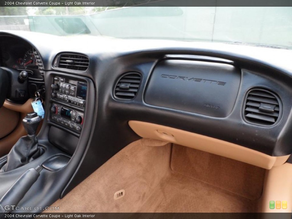 Light Oak Interior Dashboard for the 2004 Chevrolet Corvette Coupe #49745500