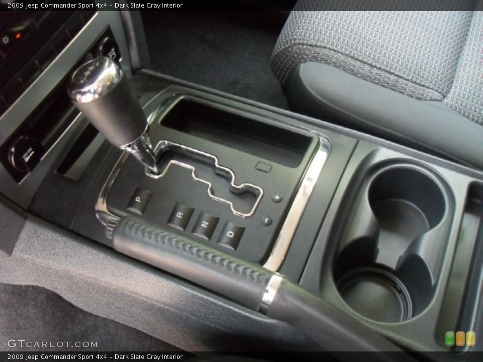 Dark Slate Gray Interior Transmission for the 2009 Jeep Commander Sport 4x4 #49745887