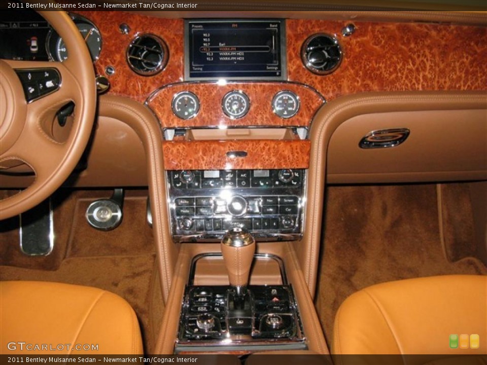 Newmarket Tan/Cognac Interior Controls for the 2011 Bentley Mulsanne Sedan #49749022