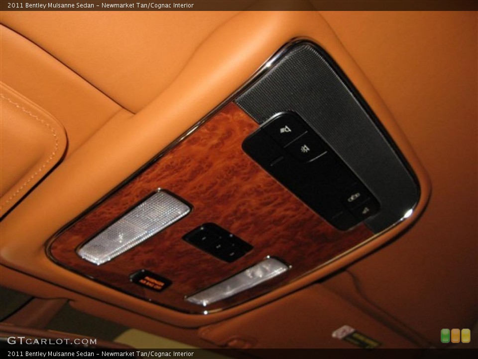 Newmarket Tan/Cognac Interior Controls for the 2011 Bentley Mulsanne Sedan #49749064