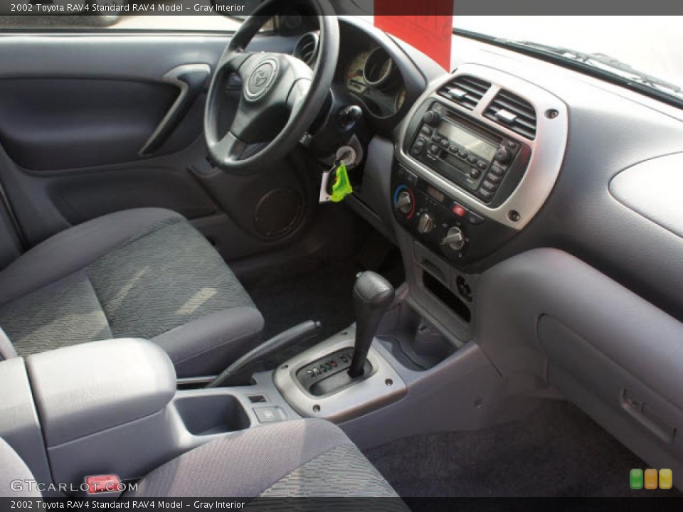Gray Interior Photo for the 2002 Toyota RAV4  #49749331