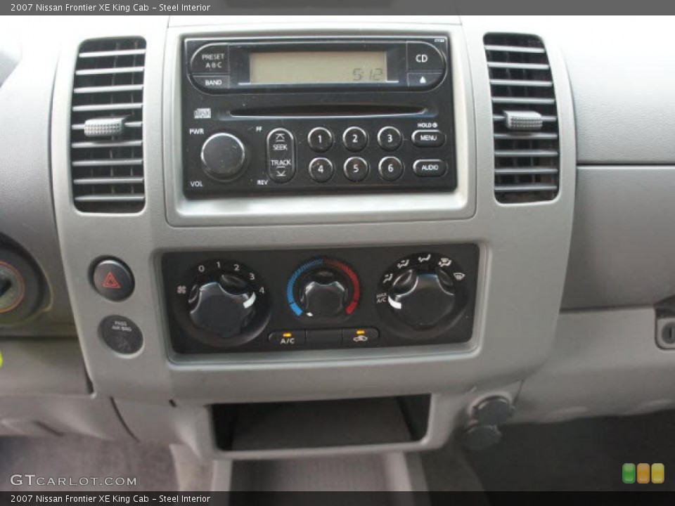 Steel Interior Controls for the 2007 Nissan Frontier XE King Cab #49749496