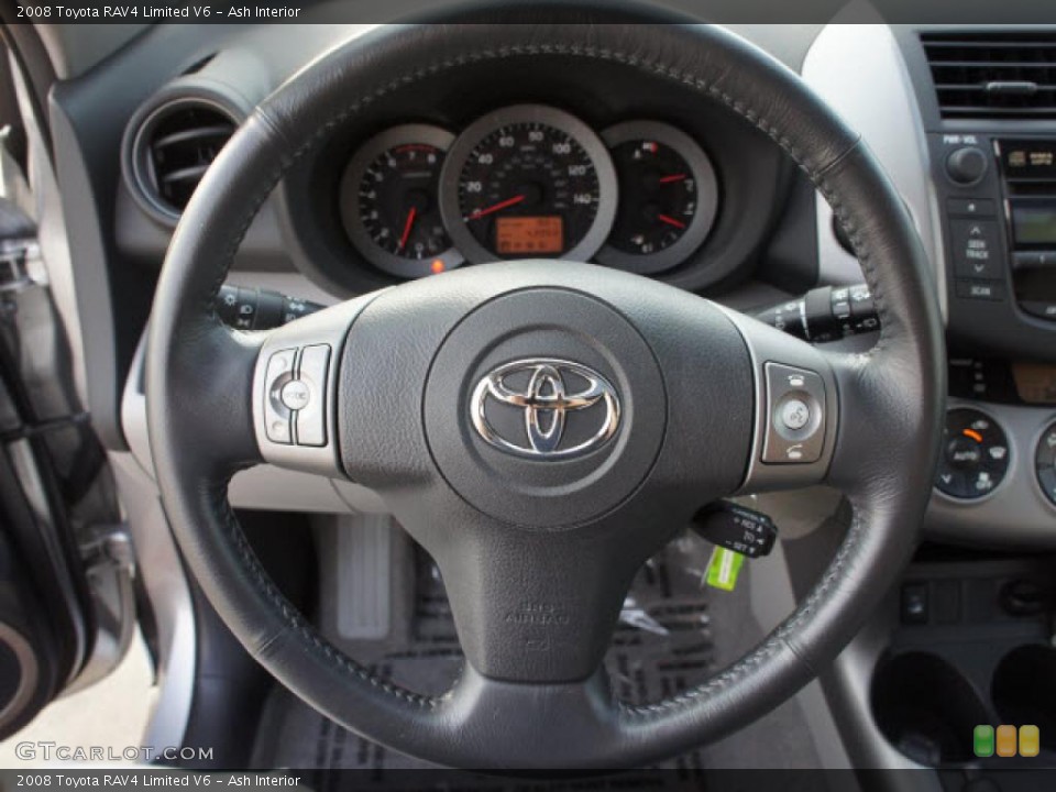 Ash Interior Steering Wheel for the 2008 Toyota RAV4 Limited V6 #49750105