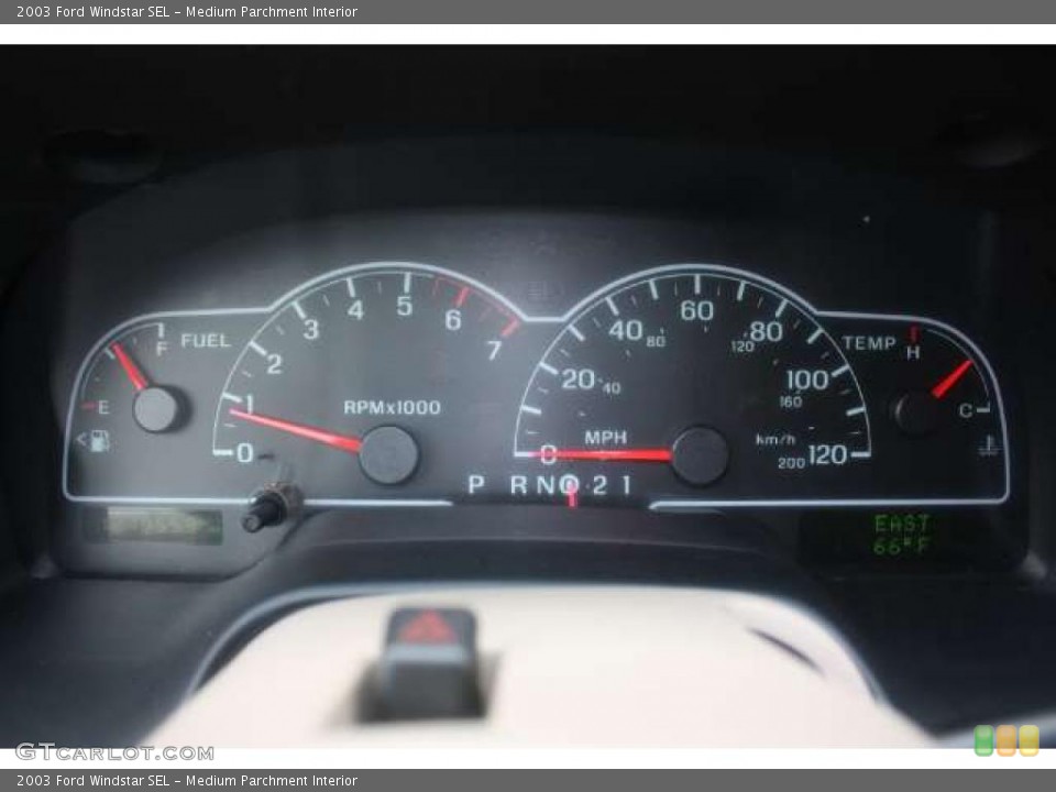 Medium Parchment Interior Gauges for the 2003 Ford Windstar SEL #49750915