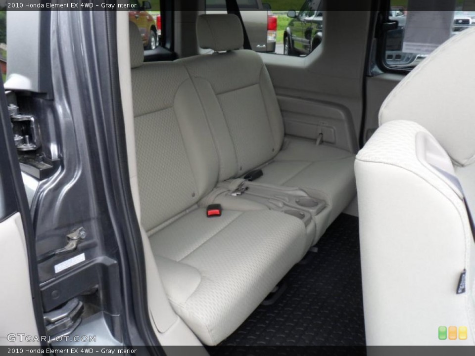 Gray Interior Photo for the 2010 Honda Element EX 4WD #49751677