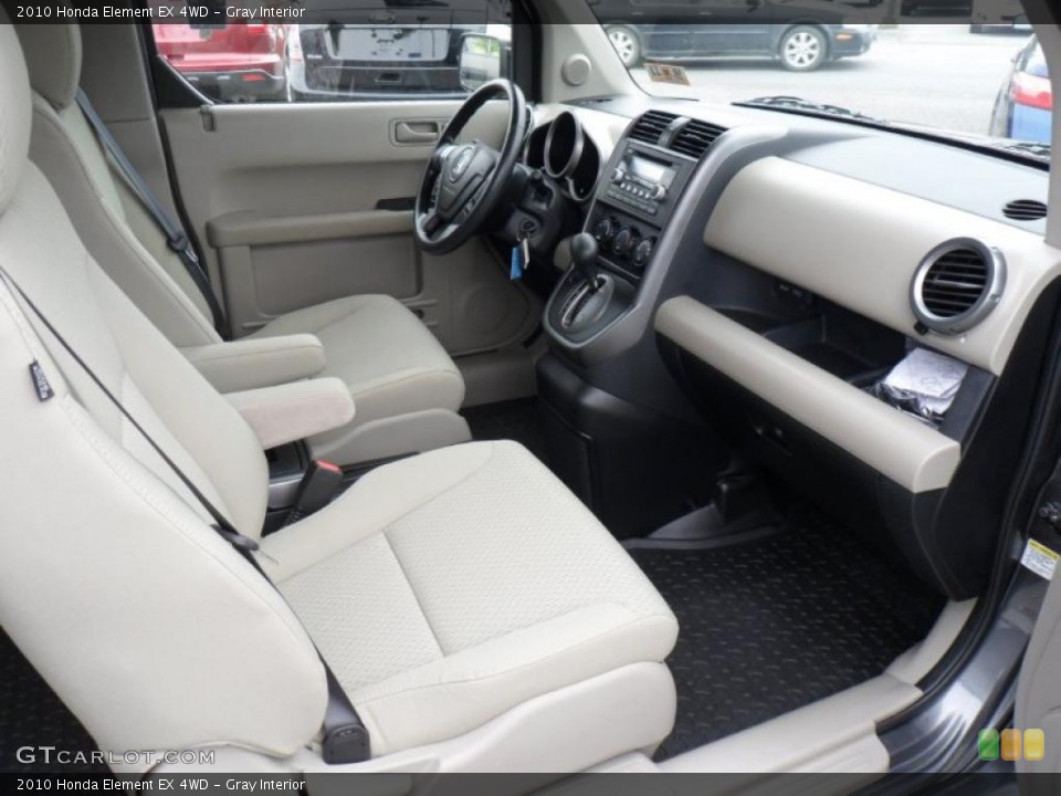 Gray Interior Photo for the 2010 Honda Element EX 4WD #49751692