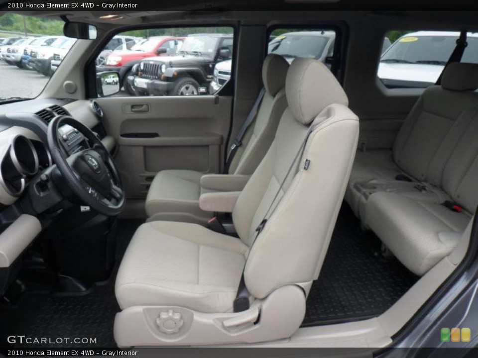 Gray Interior Photo for the 2010 Honda Element EX 4WD #49751707