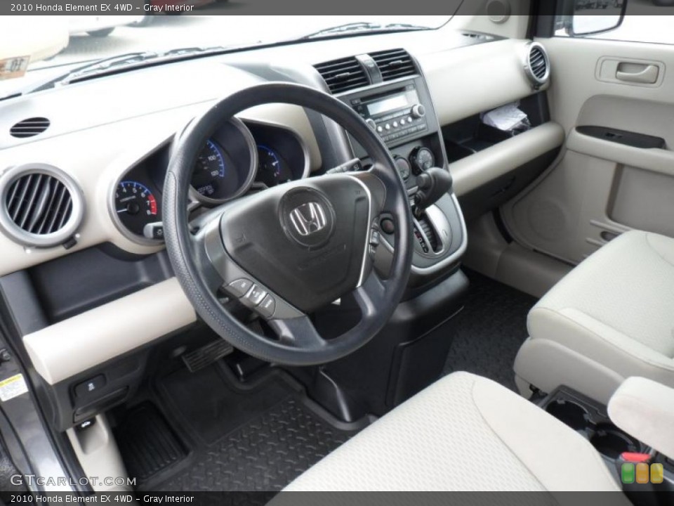 Gray Interior Dashboard for the 2010 Honda Element EX 4WD #49751722