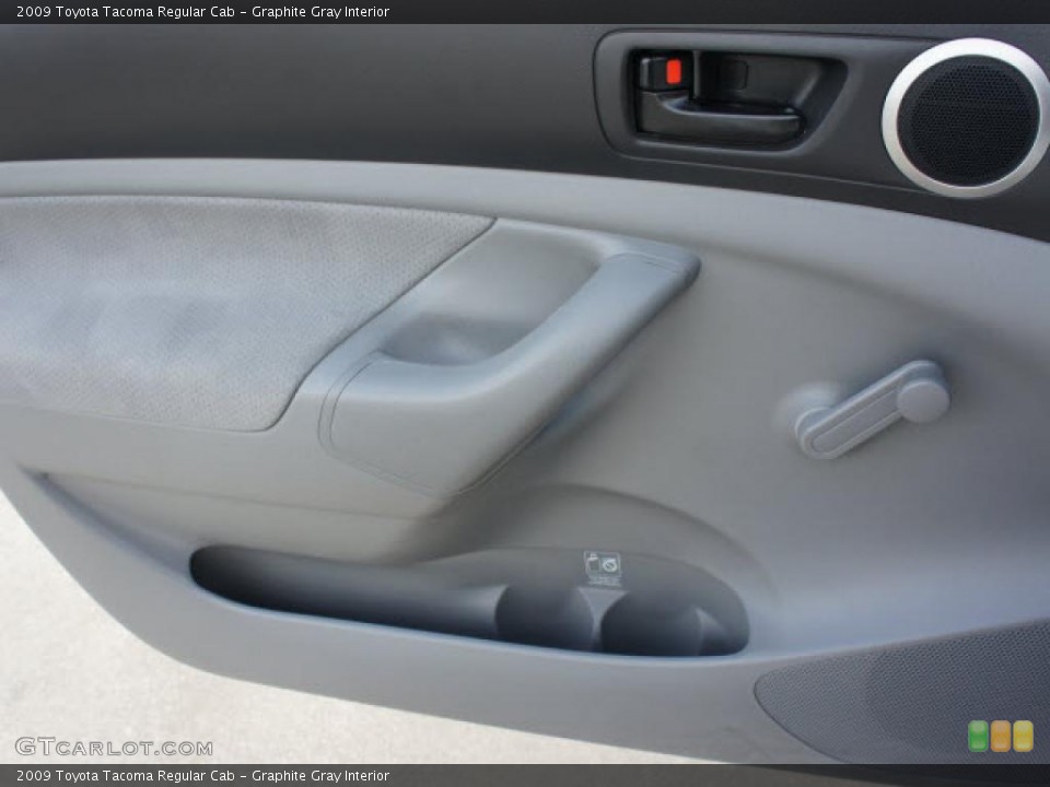 Graphite Gray Interior Door Panel for the 2009 Toyota Tacoma Regular Cab #49751773