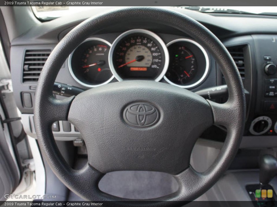 Graphite Gray Interior Gauges for the 2009 Toyota Tacoma Regular Cab #49751803