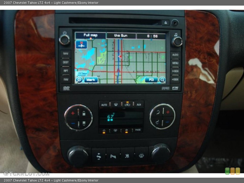 Light Cashmere/Ebony Interior Navigation for the 2007 Chevrolet Tahoe LTZ 4x4 #49752637