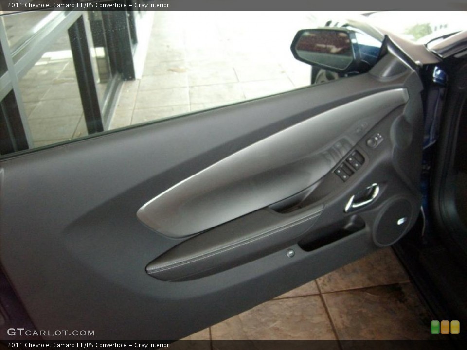 Gray Interior Door Panel for the 2011 Chevrolet Camaro LT/RS Convertible #49752952