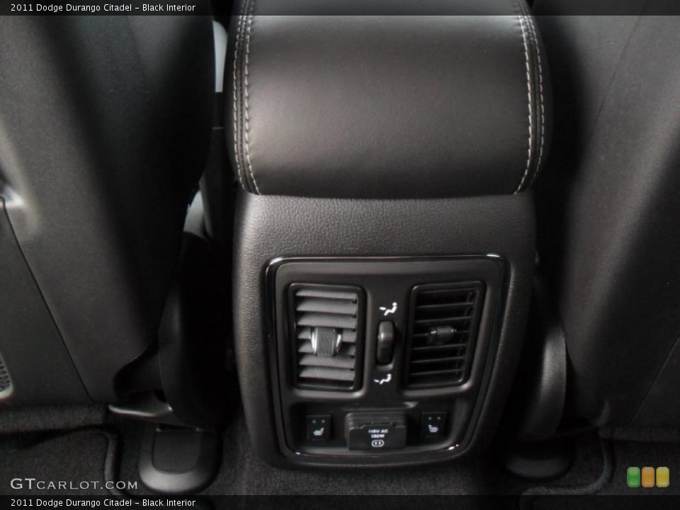 Black Interior Controls for the 2011 Dodge Durango Citadel #49753732