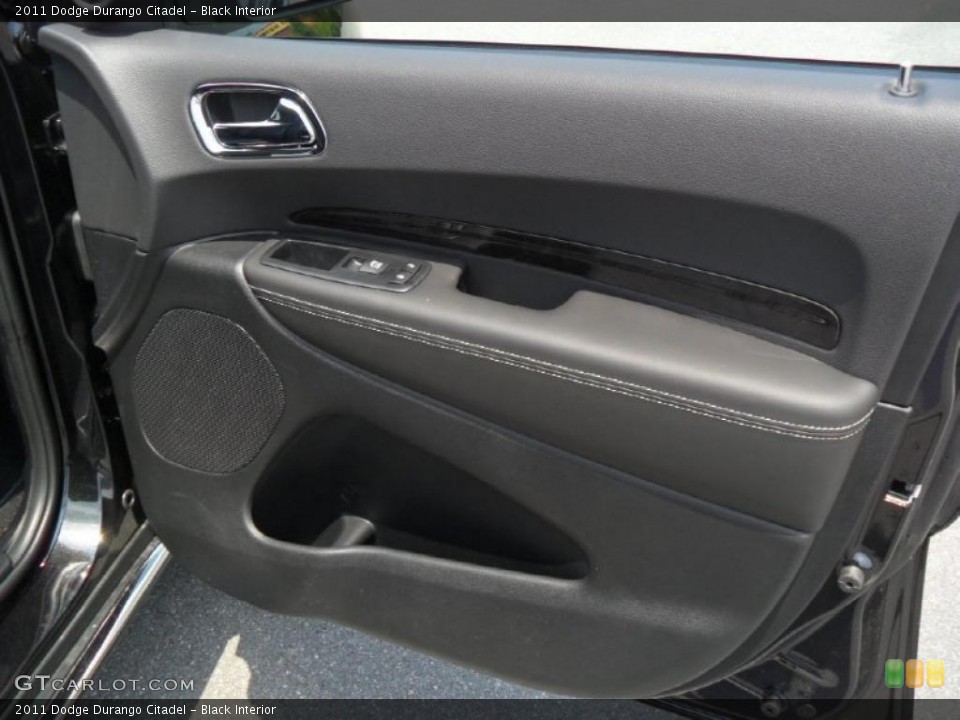 Black Interior Door Panel for the 2011 Dodge Durango Citadel #49753837