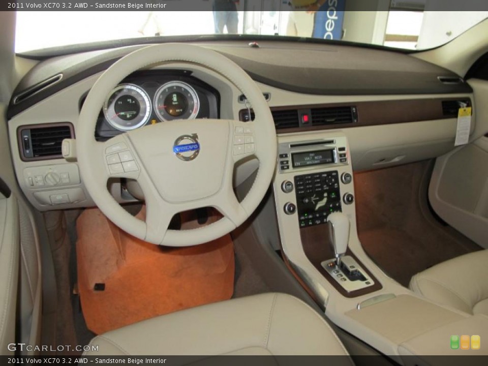 Sandstone Beige Interior Photo for the 2011 Volvo XC70 3.2 AWD #49754626