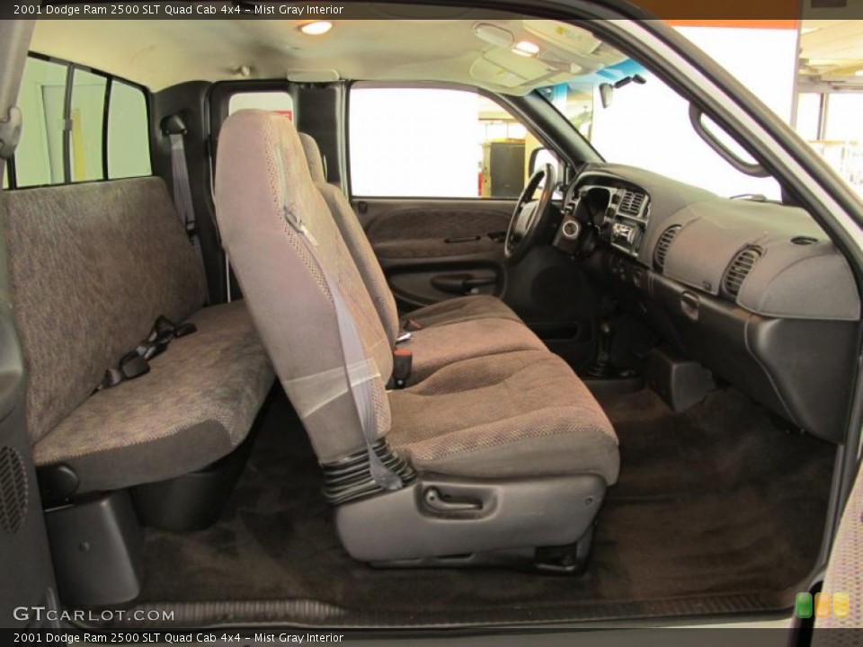 Mist Gray Interior Photo for the 2001 Dodge Ram 2500 SLT Quad Cab 4x4 #49755442