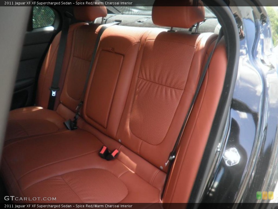 Spice Red/Warm Charcoal Interior Photo for the 2011 Jaguar XF XF Supercharged Sedan #49755712