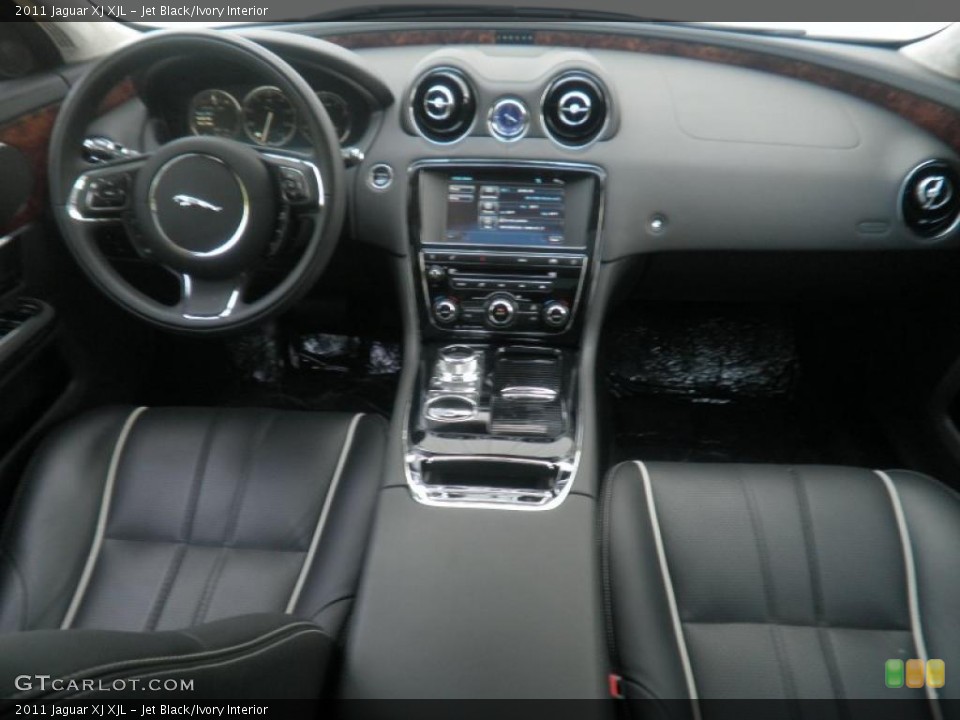 Jet Black/Ivory Interior Dashboard for the 2011 Jaguar XJ XJL #49755982