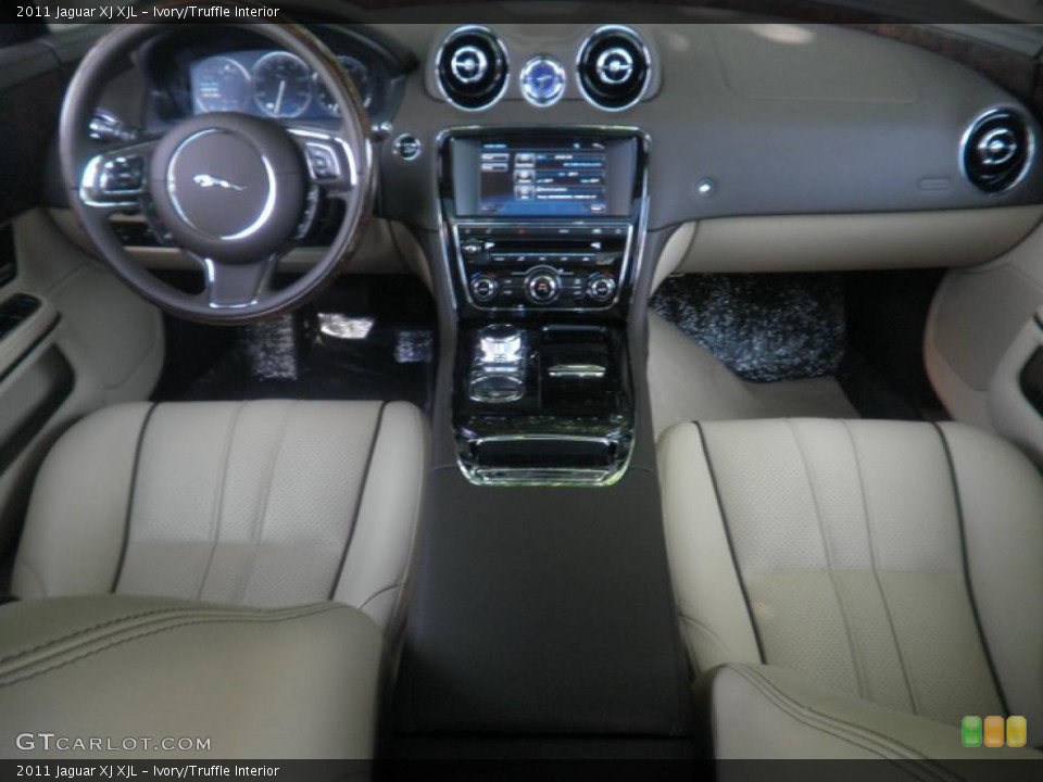 Ivory/Truffle Interior Dashboard for the 2011 Jaguar XJ XJL #49756480