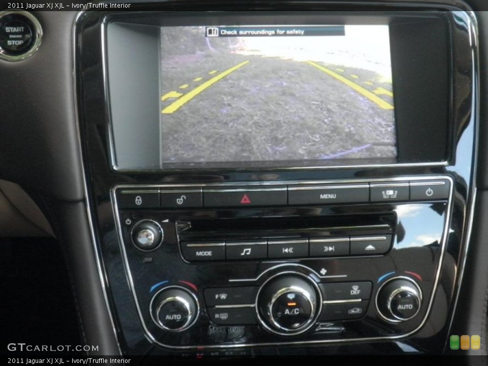Ivory/Truffle Interior Navigation for the 2011 Jaguar XJ XJL #49756516
