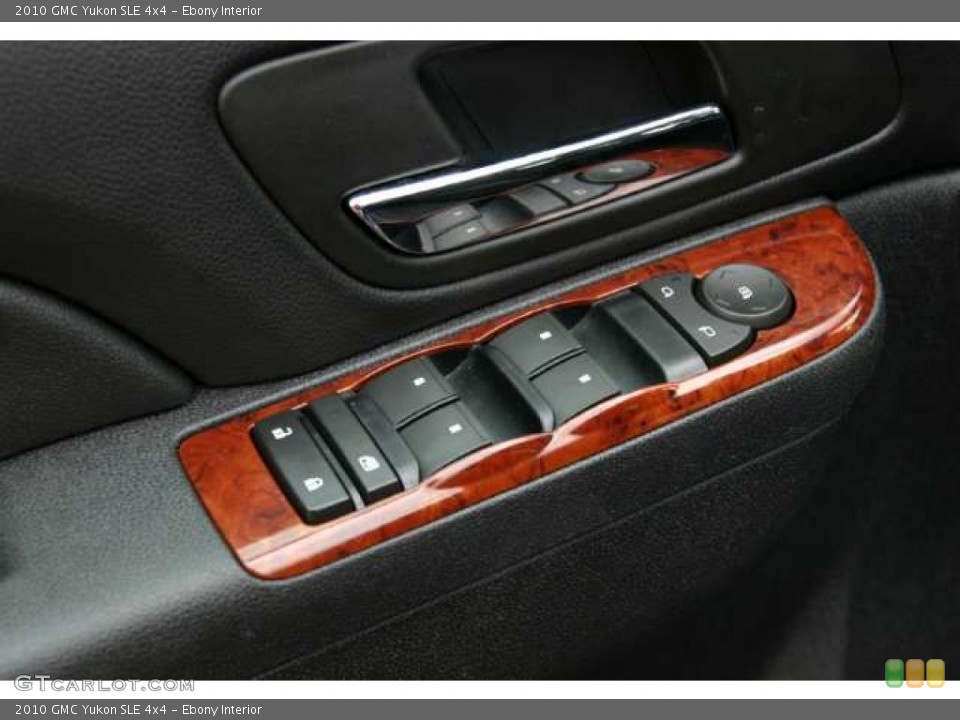 Ebony Interior Controls for the 2010 GMC Yukon SLE 4x4 #49756594