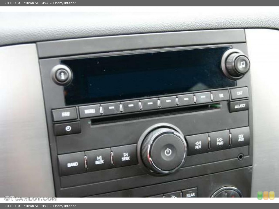 Ebony Interior Controls for the 2010 GMC Yukon SLE 4x4 #49756642