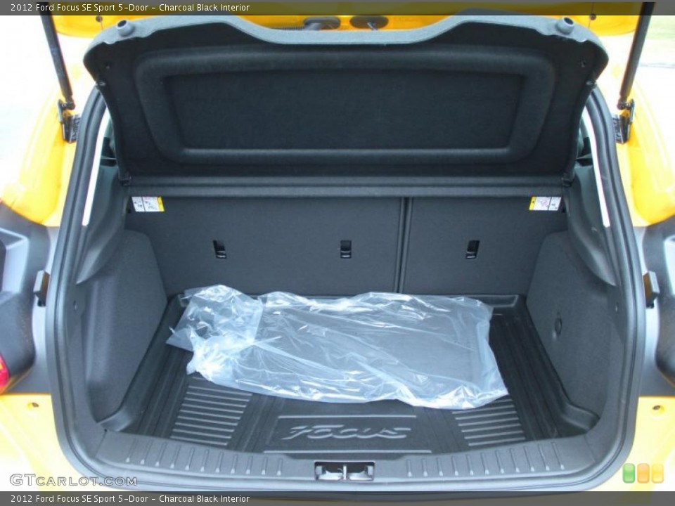 Charcoal Black Interior Trunk for the 2012 Ford Focus SE Sport 5-Door #49756954