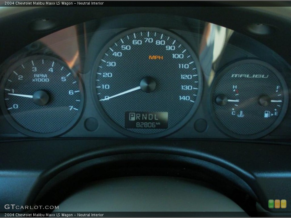 Neutral Interior Gauges for the 2004 Chevrolet Malibu Maxx LS Wagon #49757293