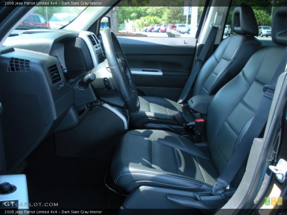 Dark Slate Gray Interior Photo for the 2008 Jeep Patriot Limited 4x4 #49757560
