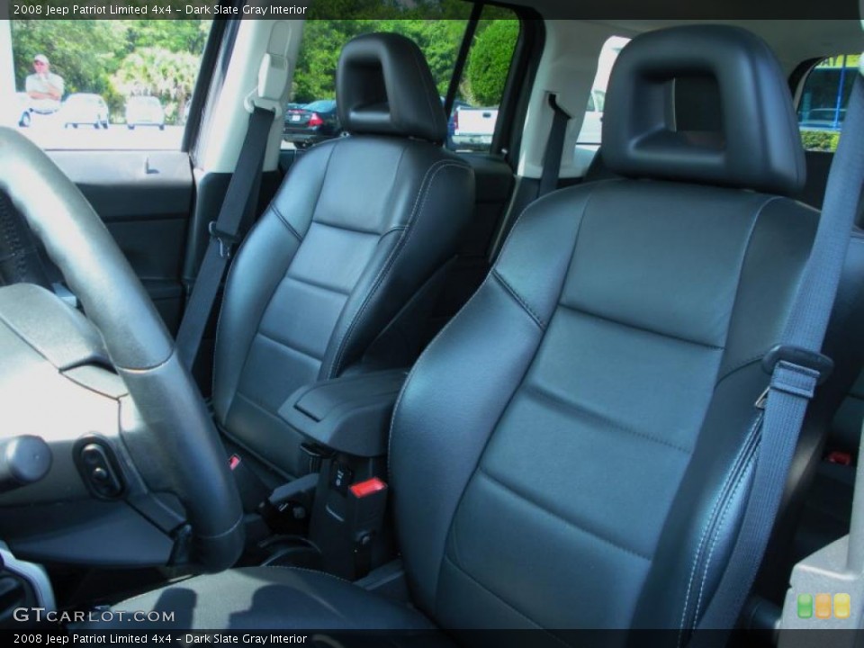 Dark Slate Gray Interior Photo for the 2008 Jeep Patriot Limited 4x4 #49757575