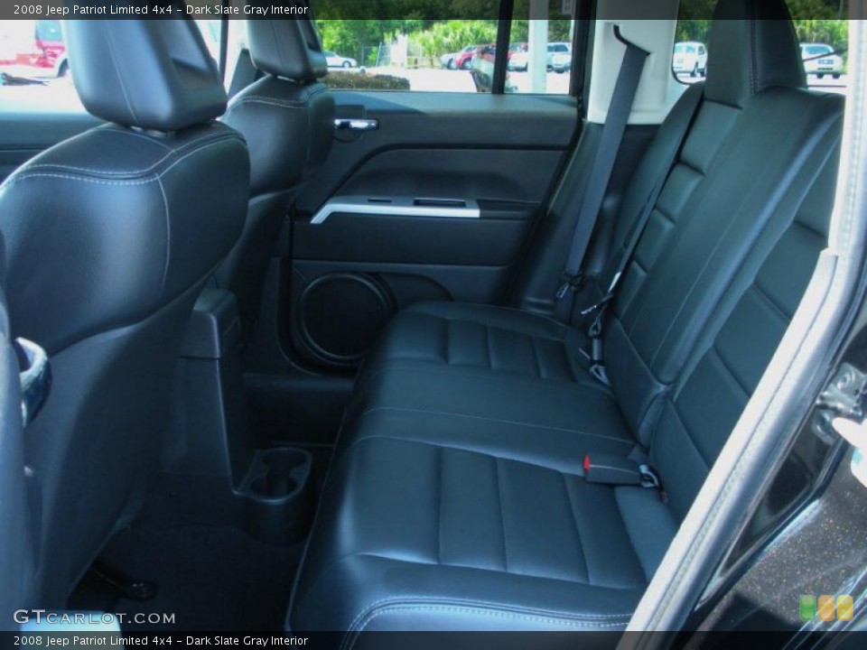 Dark Slate Gray Interior Photo for the 2008 Jeep Patriot Limited 4x4 #49757590