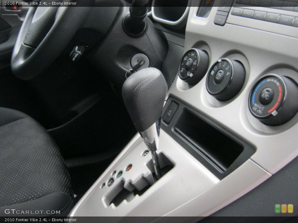 Ebony Interior Transmission for the 2010 Pontiac Vibe 2.4L #49760770