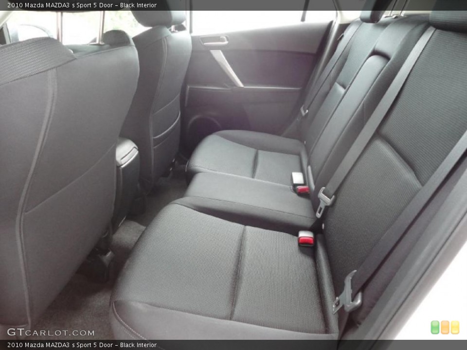 Black Interior Photo for the 2010 Mazda MAZDA3 s Sport 5 Door #49762204