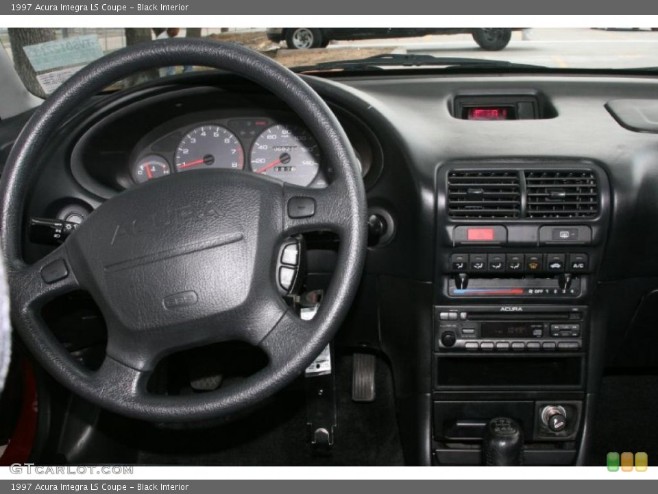 Black Interior Dashboard for the 1997 Acura Integra LS Coupe #49762252
