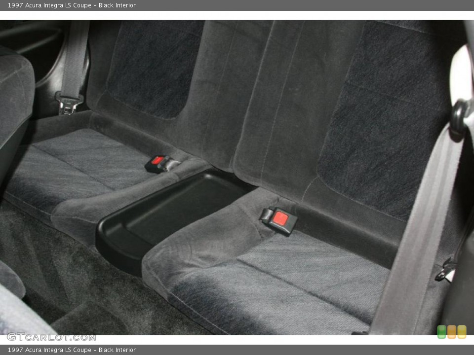 Black 1997 Acura Integra Interiors
