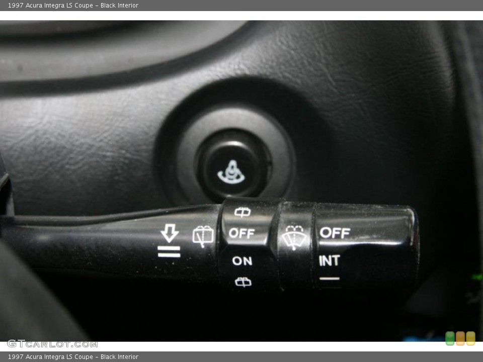 Black Interior Controls for the 1997 Acura Integra LS Coupe #49762693
