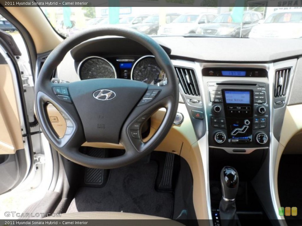 Camel Interior Dashboard for the 2011 Hyundai Sonata Hybrid #49763980