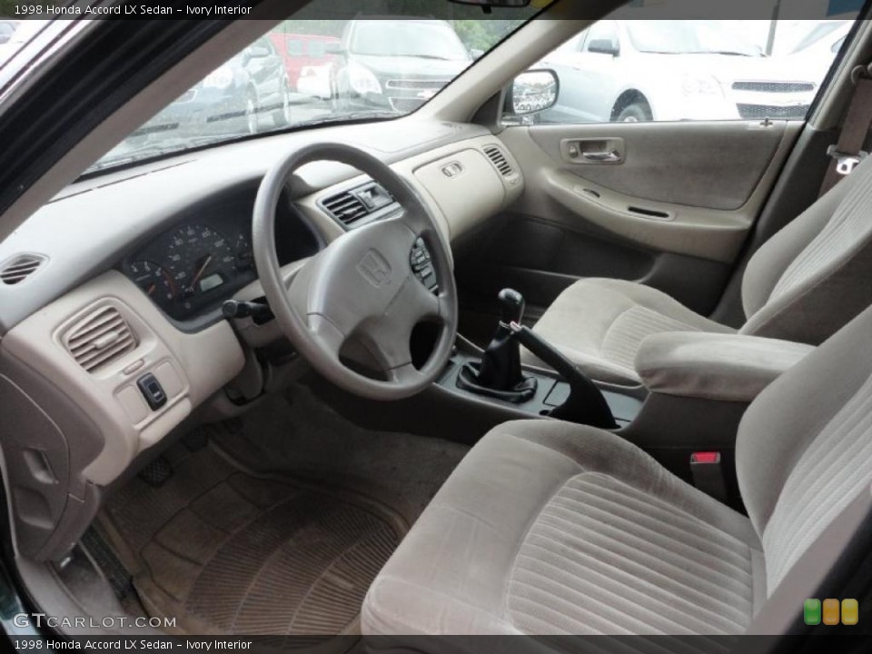 Ivory Interior Photo for the 1998 Honda Accord LX Sedan #49764382