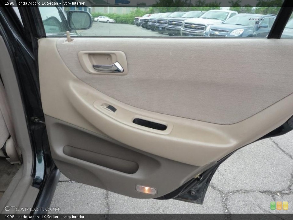 Ivory Interior Door Panel for the 1998 Honda Accord LX Sedan #49764478