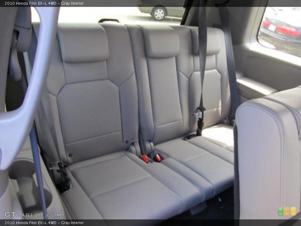 Gray Interior Photo for the 2010 Honda Pilot EX-L 4WD #49764814