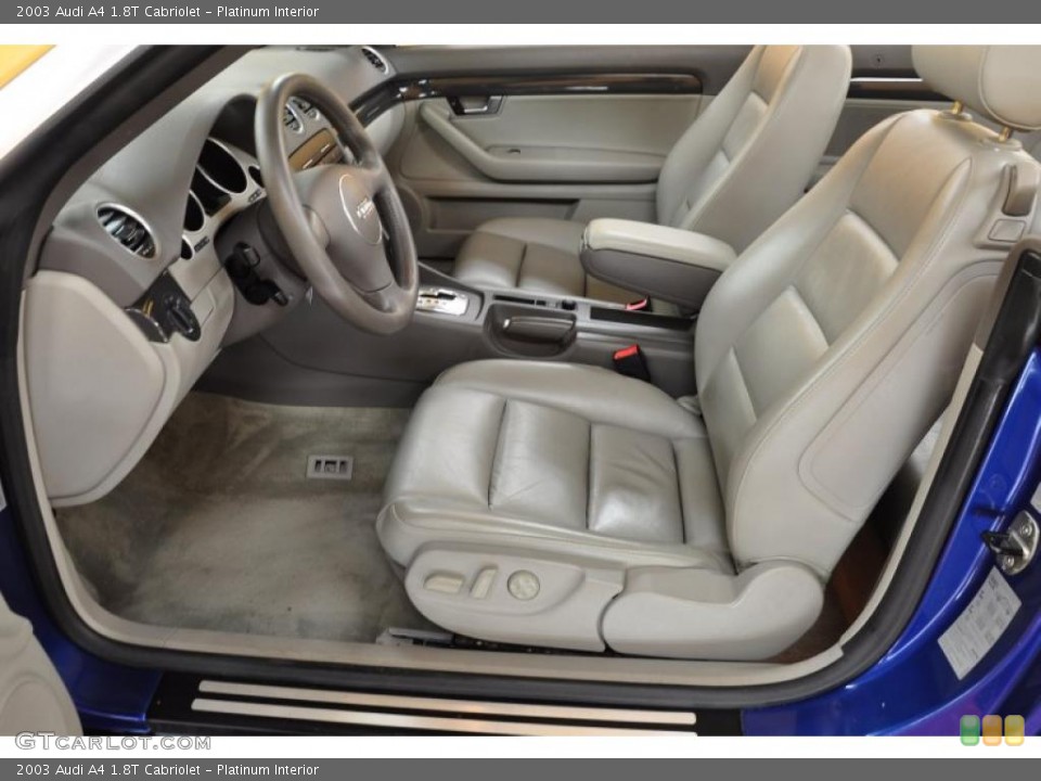 Platinum Interior Photo for the 2003 Audi A4 1.8T Cabriolet #49765945