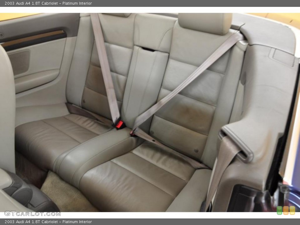 Platinum Interior Photo for the 2003 Audi A4 1.8T Cabriolet #49765963