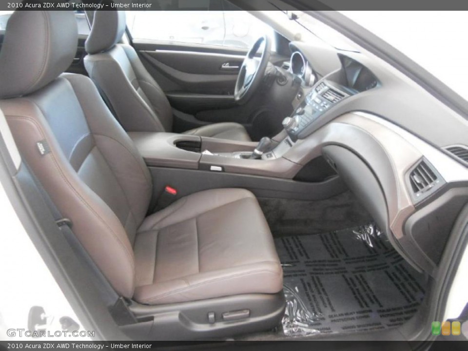 Umber Interior Photo for the 2010 Acura ZDX AWD Technology #49767892