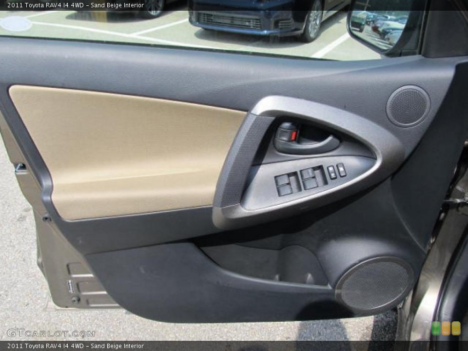 Sand Beige Interior Door Panel for the 2011 Toyota RAV4 I4 4WD #49768054