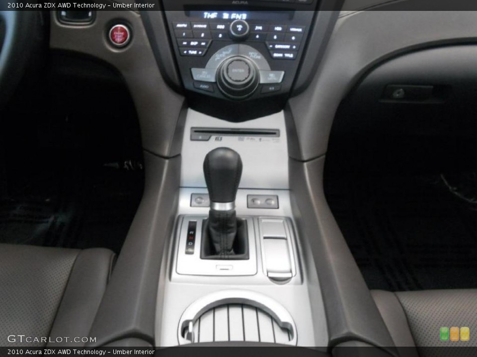 Umber Interior Transmission for the 2010 Acura ZDX AWD Technology #49768063