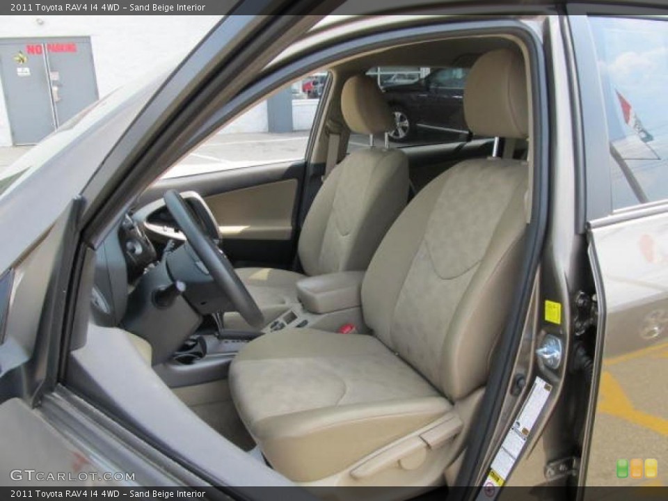 Sand Beige Interior Photo for the 2011 Toyota RAV4 I4 4WD #49768069